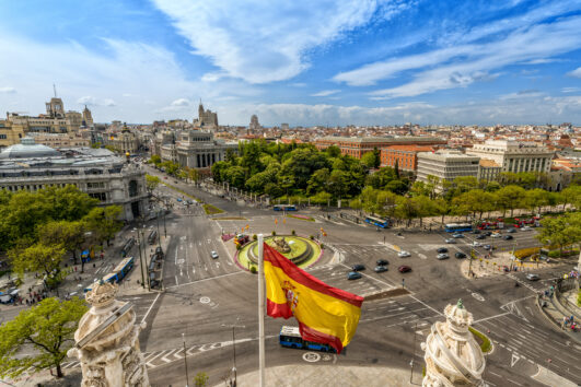 Cibeles desde el Ayuntamiento Madrid 14203354114 scaled